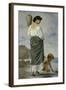 At the Beach, 1870-Anselm Feuerbach-Framed Giclee Print