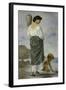 At the Beach, 1870-Anselm Feuerbach-Framed Giclee Print