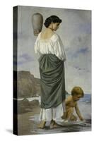 At the Beach, 1870-Anselm Feuerbach-Stretched Canvas