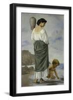 At the Beach, 1870-Anselm Feuerbach-Framed Giclee Print