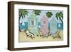 At The Beach I-null-Framed Art Print