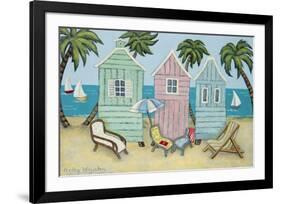 At The Beach I-null-Framed Art Print