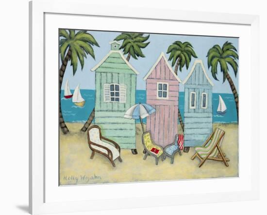 At the Beach I-Holly Wojahn-Framed Art Print