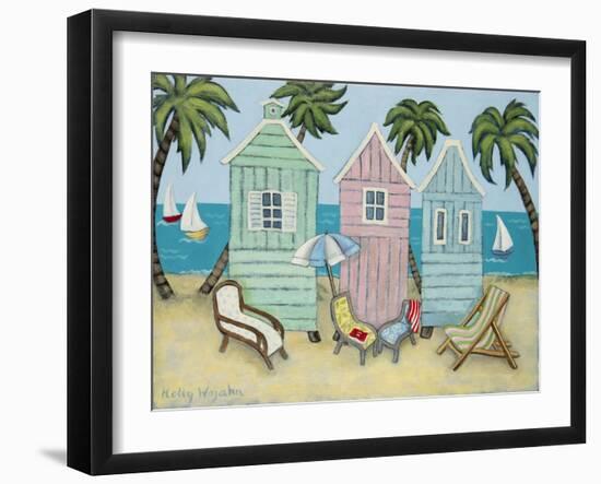 At the Beach I-Holly Wojahn-Framed Art Print