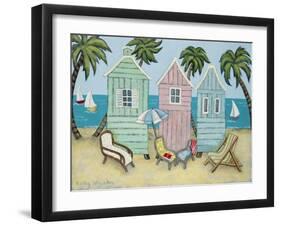 At the Beach I-Holly Wojahn-Framed Art Print