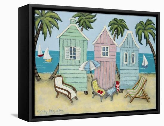 At the Beach I-Holly Wojahn-Framed Stretched Canvas