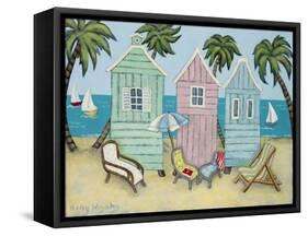 At the Beach I-Holly Wojahn-Framed Stretched Canvas