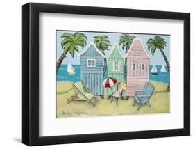 At The Beach II-null-Framed Art Print