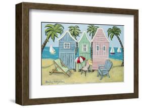 At The Beach II-null-Framed Art Print