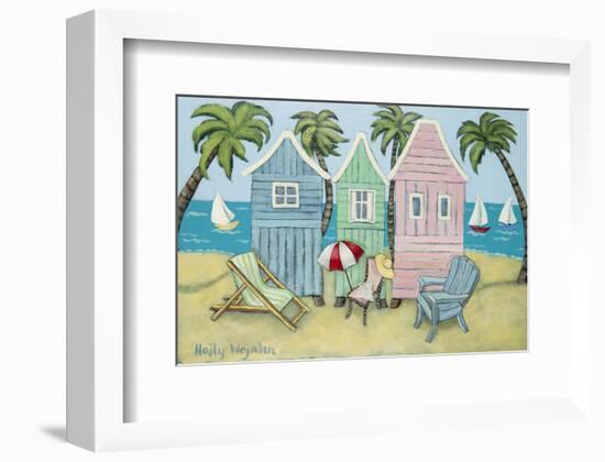 At The Beach II-null-Framed Art Print