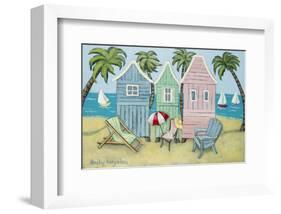 At The Beach II-null-Framed Art Print