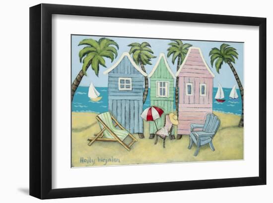 At The Beach II-null-Framed Art Print