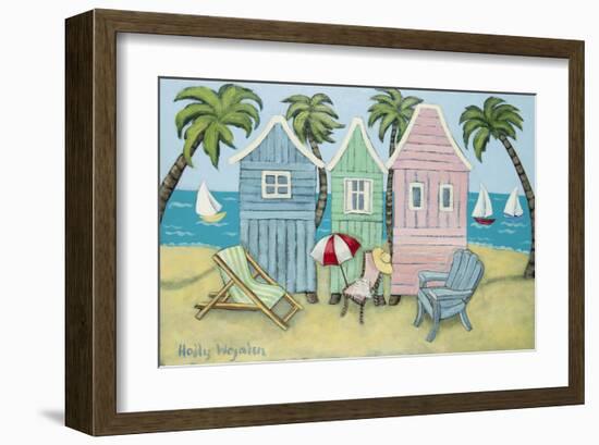 At The Beach II-null-Framed Art Print