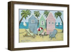 At The Beach II-null-Framed Art Print