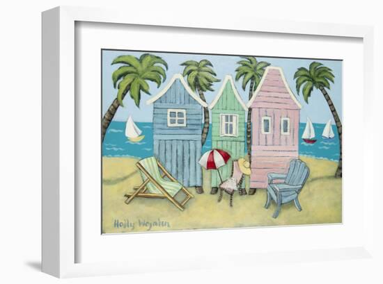 At The Beach II-null-Framed Art Print