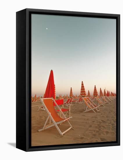 At the Beach III-null-Framed Stretched Canvas