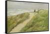 At the Beach of Katwijk, C. 1909-Max Liebermann-Framed Stretched Canvas
