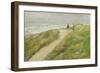 At the Beach of Katwijk, C. 1909-Max Liebermann-Framed Giclee Print