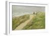 At the Beach of Katwijk, C. 1909-Max Liebermann-Framed Giclee Print