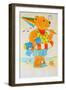 At the Beach/ Summer-Christian Kaempf-Framed Giclee Print