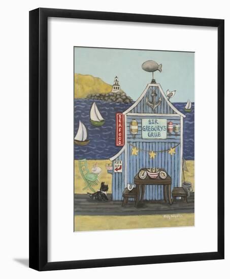 At the Beach V-Holly Wojahn-Framed Art Print