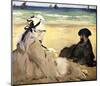 At the Beach-Edouard Manet-Mounted Giclee Print