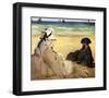 At the Beach-Edouard Manet-Framed Giclee Print