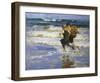 At The Beach-Edward Henry Potthast-Framed Art Print