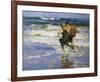 At The Beach-Edward Henry Potthast-Framed Art Print