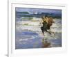 At The Beach-Edward Henry Potthast-Framed Art Print