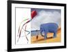 At the Beach-Nancy Tillman-Framed Art Print