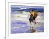 At the Beach-Edward Henry Potthast-Framed Giclee Print