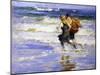 At the Beach-Edward Henry Potthast-Mounted Giclee Print