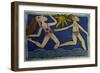 At the Beach-Leslie Xuereb-Framed Giclee Print