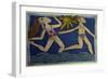 At the Beach-Leslie Xuereb-Framed Giclee Print