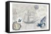 At the Beach-Kimberly Allen-Framed Stretched Canvas