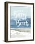 At the Beach-Lanie Loreth-Framed Art Print