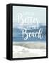 At the Beach-Lanie Loreth-Framed Stretched Canvas