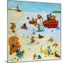 At The Beach-Christian Kaempf-Mounted Giclee Print