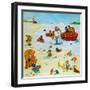 At The Beach-Christian Kaempf-Framed Giclee Print