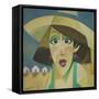 At The Beach-Tim Nyberg-Framed Stretched Canvas