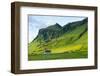 At the Black Sandy Beach of Reynisfjara, Church-Catharina Lux-Framed Photographic Print