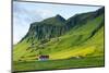 At the Black Sandy Beach of Reynisfjara, Church-Catharina Lux-Mounted Photographic Print