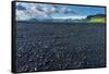 At the Black Sandy Beach of Reynisfjara-Catharina Lux-Framed Stretched Canvas