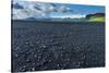 At the Black Sandy Beach of Reynisfjara-Catharina Lux-Stretched Canvas