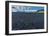 At the Black Sandy Beach of Reynisfjara-Catharina Lux-Framed Photographic Print