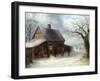 At the Blacksmith's-Thomas Smythe-Framed Giclee Print