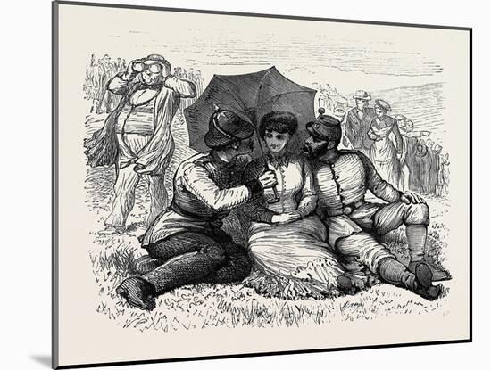 At the Brighton Theatre of War: All in the Downs. 1880-null-Mounted Giclee Print