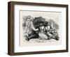 At the Brighton Theatre of War: All in the Downs. 1880-null-Framed Giclee Print