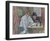 At the Caf‚ La Mie-Henri de Toulouse-Lautrec-Framed Giclee Print